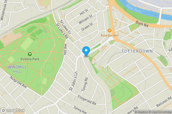 Map location for 75 St. Johns Lane, Bristol BS3 5AB