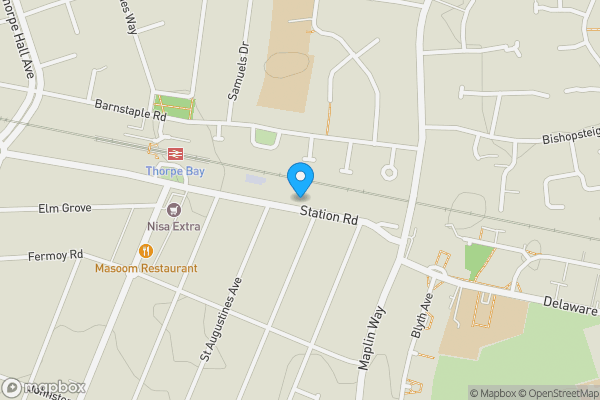 Map location for Flat 24 Burges Court, Station Road, Southend-on-Sea, Essex, SS1 3EP