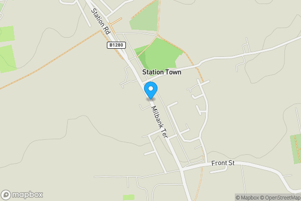 Map location for Milbank Terrace, Wingate, County Durham, TS28 5EF