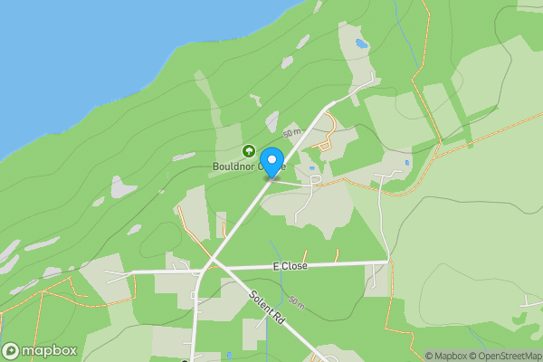 Map location for Sea View Road, Freshwater, Isle of Wight, PO40 9SB