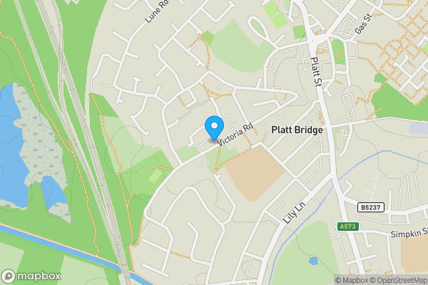 Map location for 52, Victoria Road, WIGAN, Lancashire, WN2 5DN