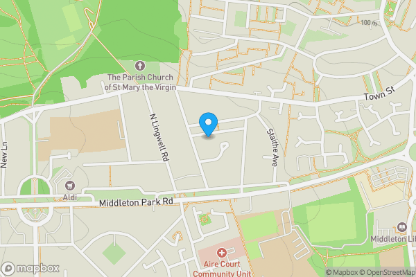 Map location for 11, Back Mount Pleasant, LEEDS, West Yorkshire, LS10 3TD