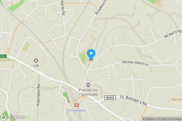 Map location for Mount Harry House, 110 Mount Harry Road, Sevenoaks, Kent, TN13 3JN
