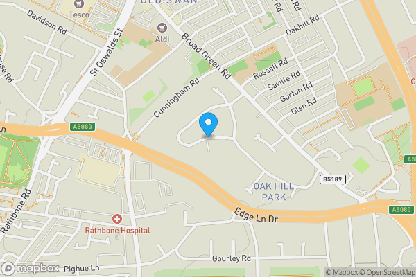Map location for 12 Poulevara House, West Oakhill Park, Liverpool L13 4BW