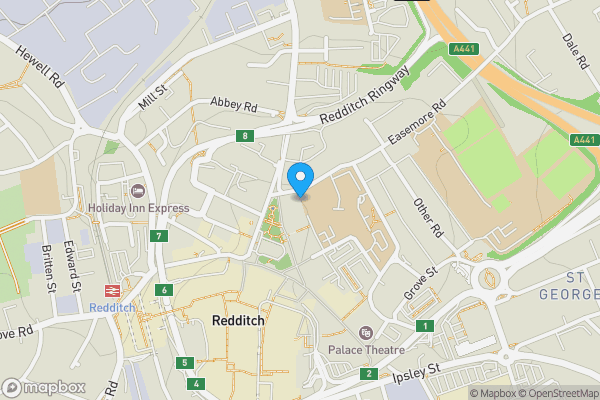 Map location for Herbert Street, REDDITCH, Worcestershire, B98 8BL