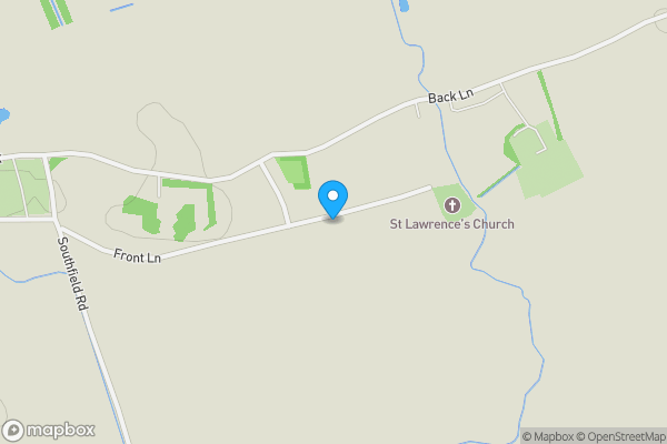 Map location for Elsternwick Methodist Church, Front Lane, Elstronwick, East Yorkshire, HU12 9BP