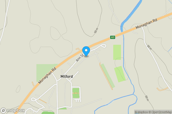 Map location for 26, Anne Street, Milford, Armagh, County Armagh, BT60 3NX