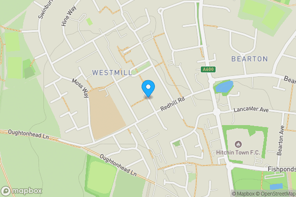 Map location for North Place, Hitchin, Hertfordshire, SG5 2NW