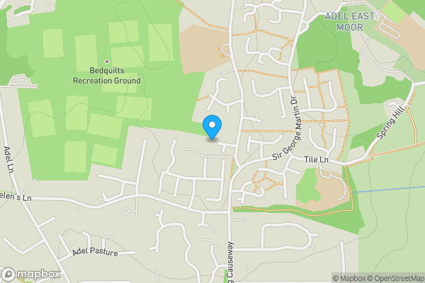 Map location for 16 Manor House Croft, Leeds, West Yorkshire, LS16 8LY