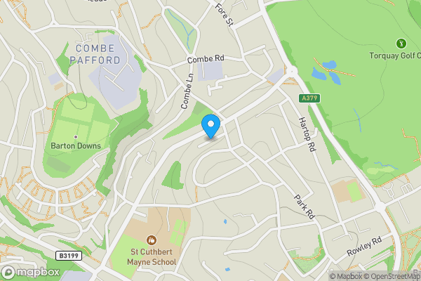 Map location for Stable Barn Cottage, 1 Stable Lane, Torquay, Devon, TQ1 4SA TQ1 4SA