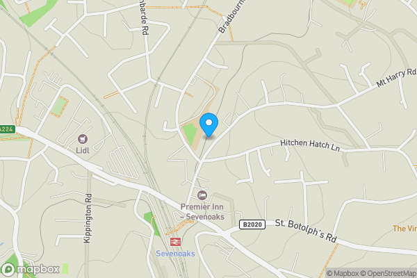 Map location for Mount Harry House, 110 Mount Harry Road, Sevenoaks, Kent, TN13 3JN