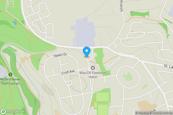 Map location for Gelliswick Road, Milford Haven, Pembrokeshire, SA73 3RQ