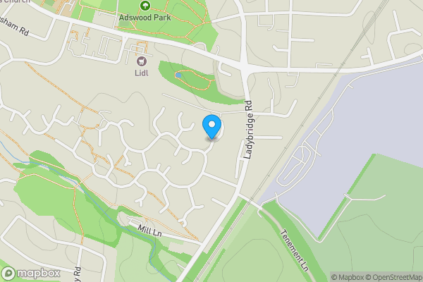 Map location for Bridgend Close, Cheadle, Cheshire, SK8 5RP