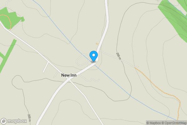 Map location for Swn Y Nant, New Inn, PENCADER, Dyfed, SA39 9AZ