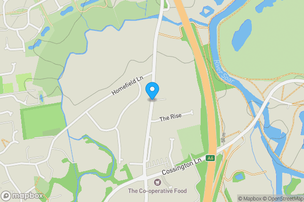 Map location for Land Lying To The East Loughborough Road, Rothley, Leicester, Leicestershire, LE7 7NJ