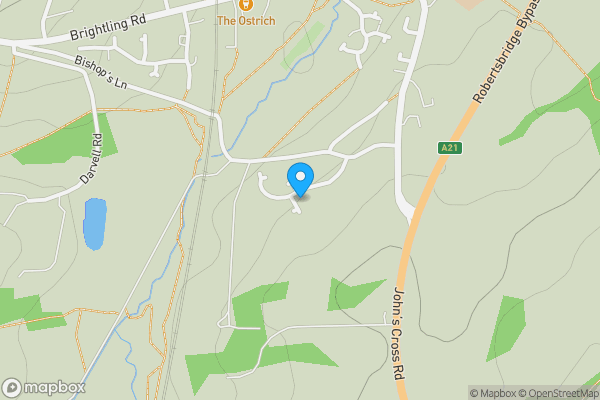 Map location for 45 Heathfield Gardens, Robertsbridge TN32 5BD
