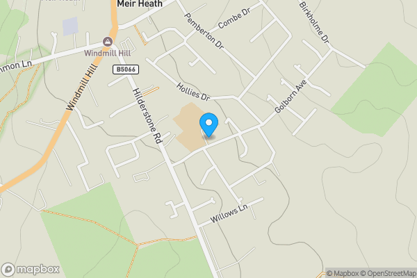 Map location for 41 Golborn Avenue, Stoke-On-Trent, Staffordshire, ST3 7JQ