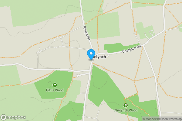 Map location for Chelynch, Shepton Mallet, Somerset, BA4 4PY