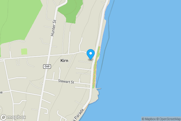Map location for 97 Marine Parade, Dunoon, PA23 8HQ