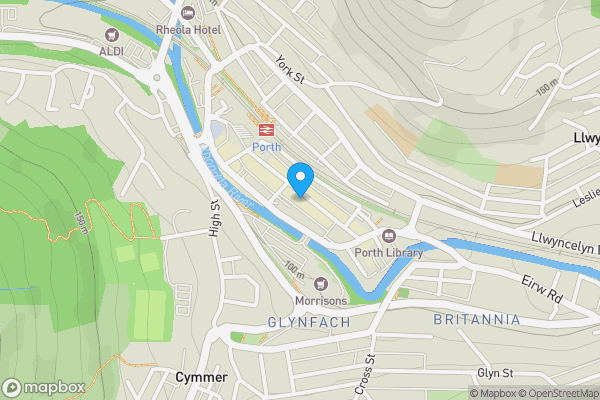 Map location for 59-60 Hannah Street, Porth, CF39 9RA