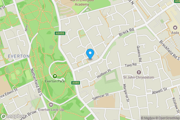 Map location for 11 Northcote Close, Liverpool, Merseyside, L5 4TD L5 4TD