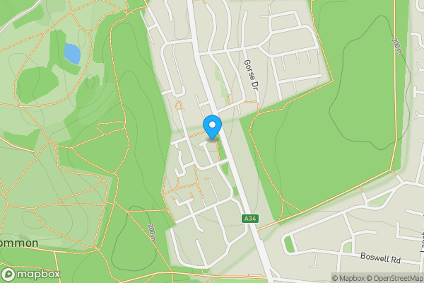 Map location for 6 Common Walk, Huntington, Cannock, Staffordshire WS12 4NB