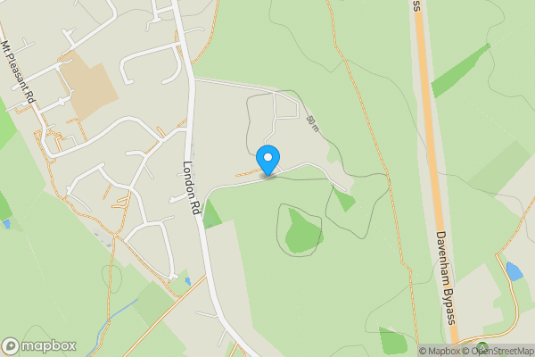 Map location for London Road, Davenham,, Northwich, Cheshire, CW9