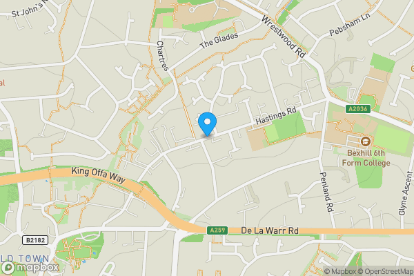 Map location for Ardath House, Hastings Road, Bexhill-on-sea, East Sussex, TN40 2HJ