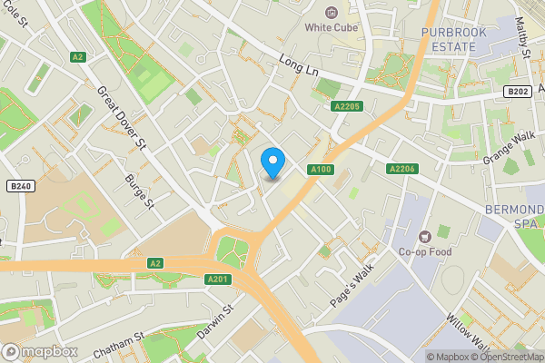 Map location for Parking Space 14, Block D, 27 Green Walk, London SE1 4TQ