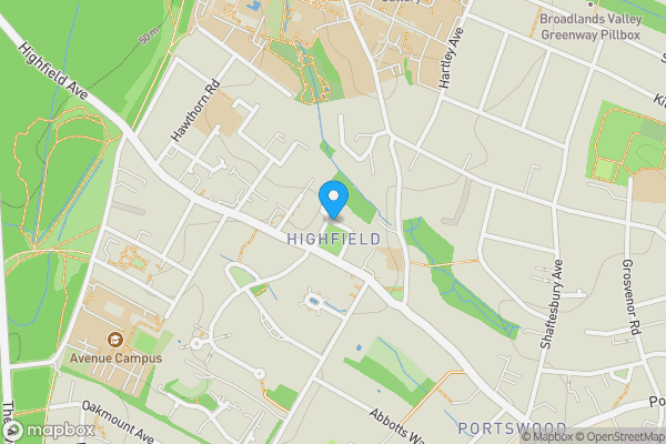 Map location for Glebe Court, SOUTHAMPTON, Hampshire, SO17 1RH