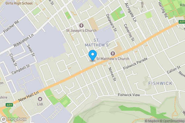 Map location for 5 Skeffington Road, Preston, Lancashire, PR1 5UP