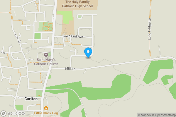 Map location for 70 Broadacres Carlton, Goole, North Humberside, DN14 9NF