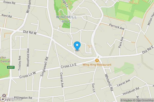 Map location for Flat 16 Milton Court, Gravesend, Kent, DA12 1ND