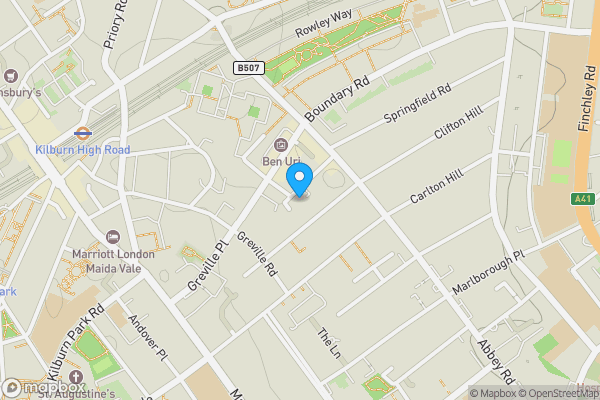 Map location for Flat B, 33 Belgrave Gardens, St John's Wood, London, NW8 0RE