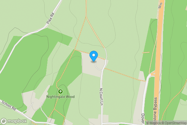 Map location for Cattle & Hay Barns, North Court Farm, North Court Lane, Tilmanstone, Deal, Kent, CT14 0JP