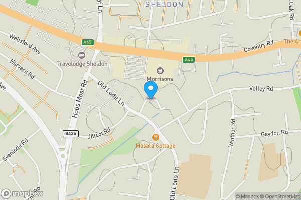 Map location for Marlbrook Close, SOLIHULL, West Midlands, B92 8LP