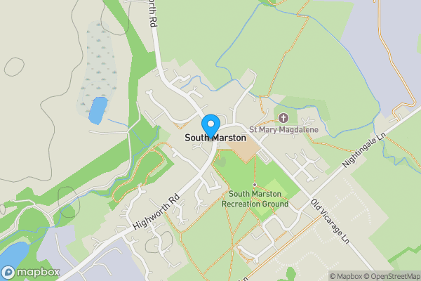 Map location for The Old Post Office, Thornhill Road, South Marston, Swindon, Wiltshire, SN3 4RY