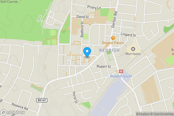 Map location for Margaret Street, Stockport, Cheshire, SK5 6DN