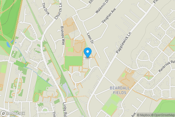 Map location for Balmoral Grove, Nottingham, Nottinghamshire, NG15 8ES