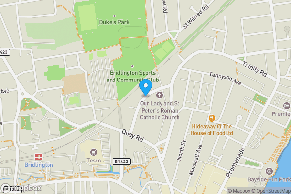 Map location for Field House Surgery, Victoria Road, Bridlington, East Riding Of Yorkshire, YO15 2AT