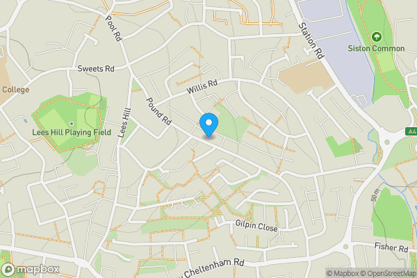 Map location for 118A Pound Road, Bristol, Gloucestershire, BS15 4QT