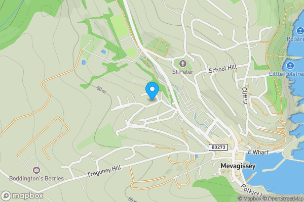 Map location for Ava Estate, St. Austell, Cornwall, PL26 6RY