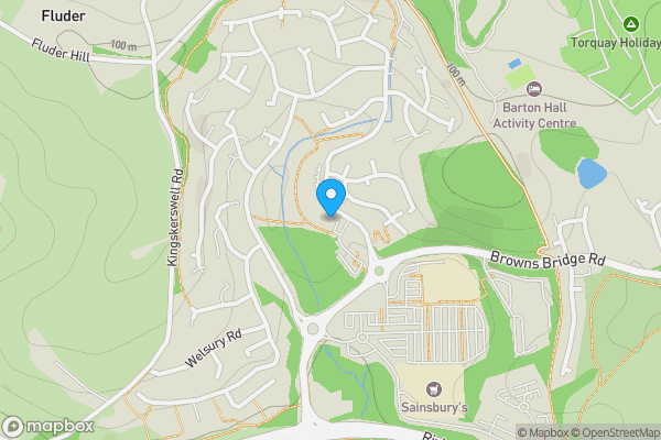 Map location for The Willow Tree Public House Condor Way Torquay Devon TQ2 7TG