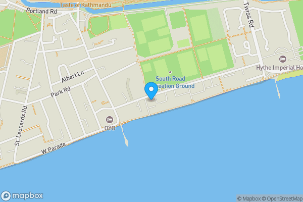 Map location for Moyle Court, Hythe, Kent, CT21 6AY