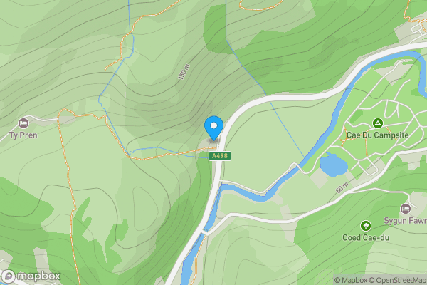 Map location for New Tanrhiw, Caernarfon, LL55 4NG