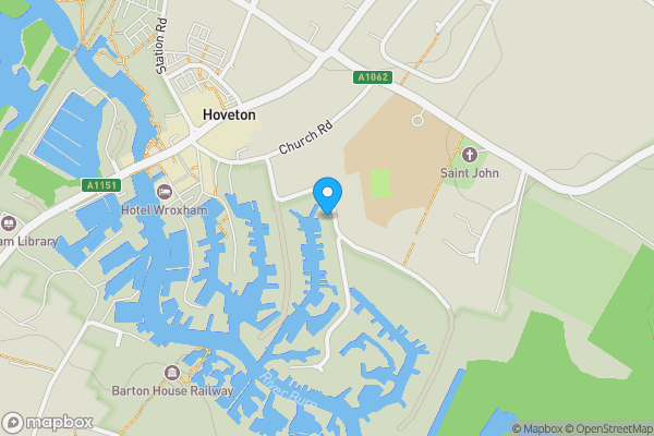 Map location for Waterside Nook, Brimbelow Road, Hoveton, Norwich, Norfolk NR12 8UJ