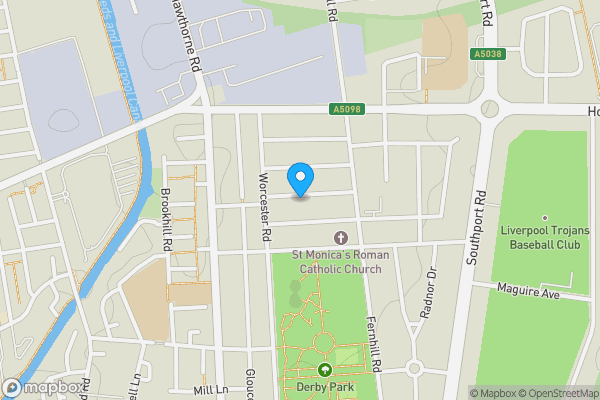 Map location for 18 Somerset Road, Bootle, Merseyside, L20 9BT