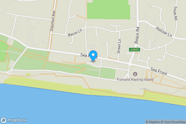 Map location for Flat 2a, Hayling Island, PO11 0AN