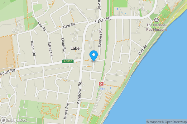 Map location for Cross Road, Sandown, Isle of Wight, PO36 8PF