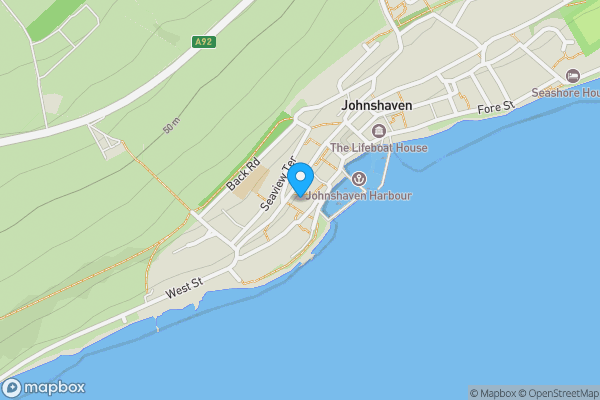 Map location for 5 South Street, Johnshaven, Montrose, Aberdeenshire DD10 0HE